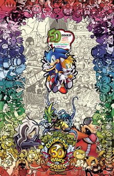 Variant Cover for Sonic the Hedgehog #50