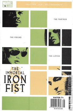 Variant Cover for Immortal Iron Fist #16