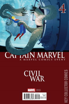 Variant Cover for Captain Marvel #4