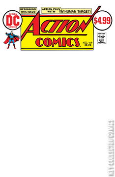 Variant Cover for Action Comics #419