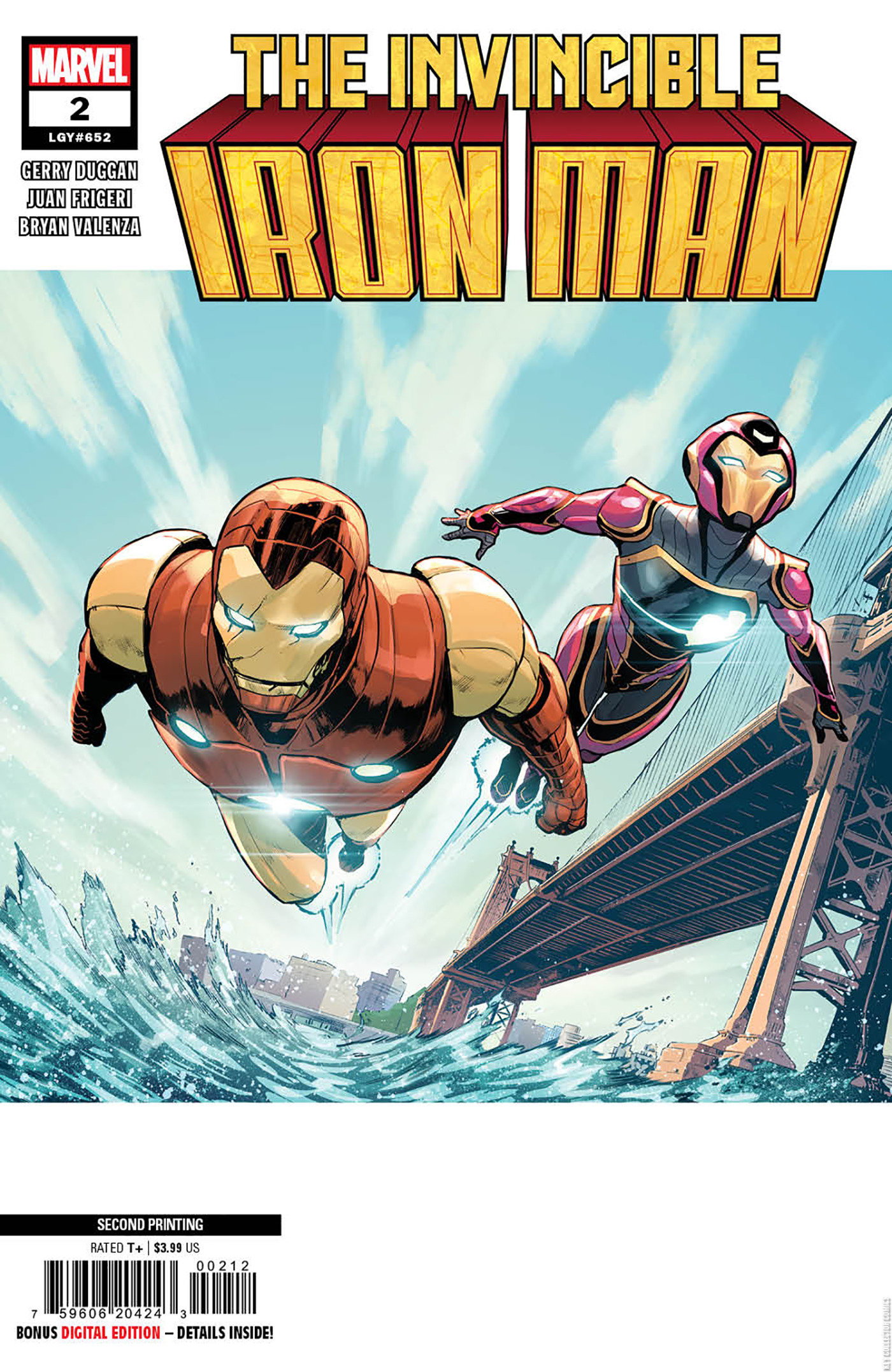 Invincible Iron Man #2 2nd Print Published March 2023