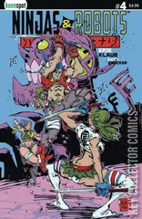 Cover for Ninjas & Robots #4