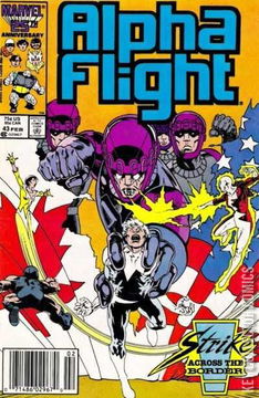 Variant Cover for Alpha Flight #43