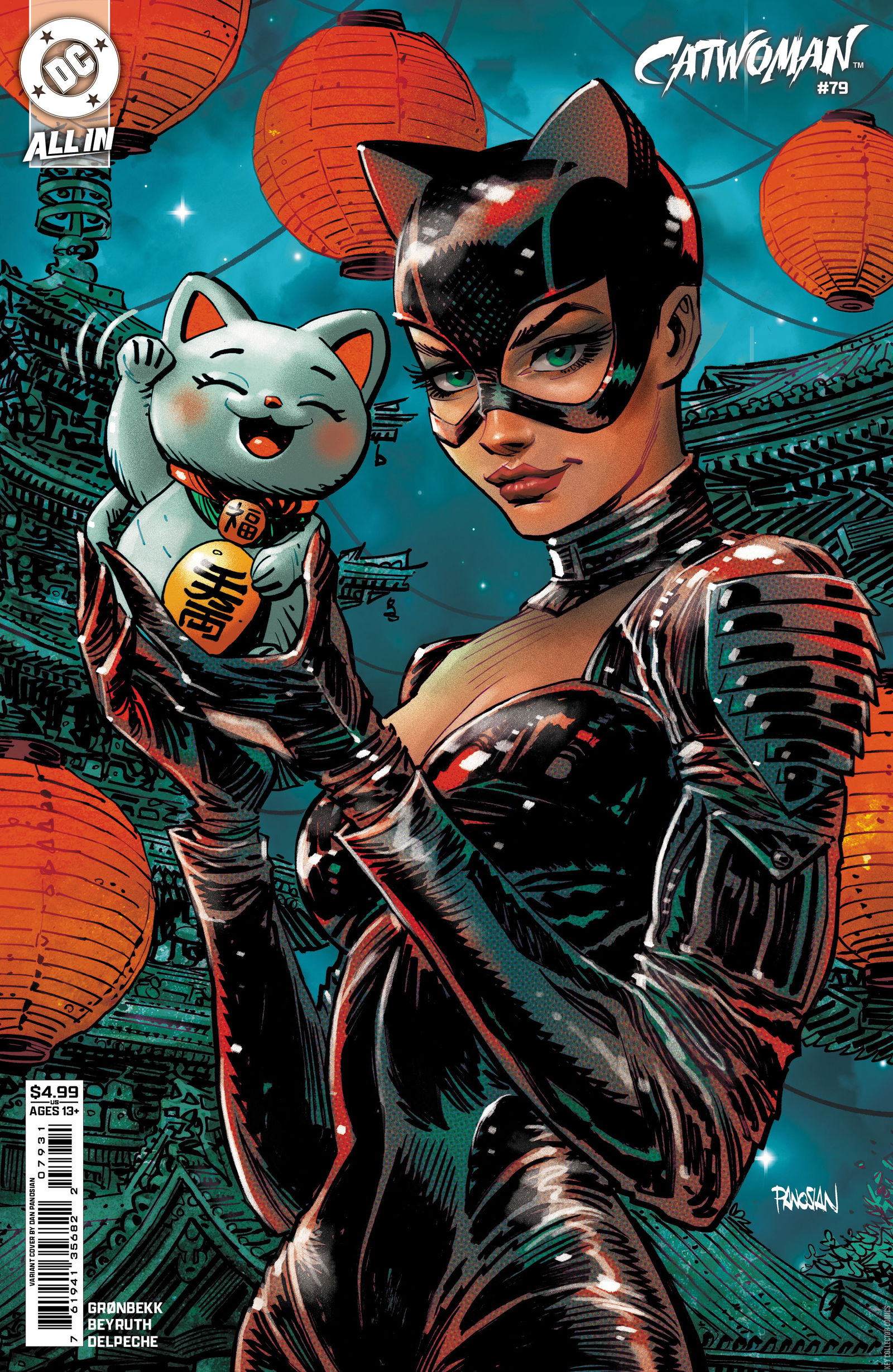 Variant Cover for Catwoman #79
