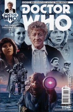 Variant Cover for Doctor Who: The Third Doctor #1