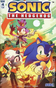 Variant Cover for Sonic the Hedgehog #4