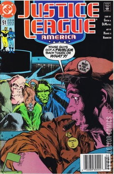 Variant Cover for Justice League America #51