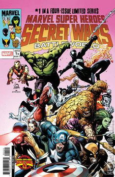 Variant Cover for Marvel Super-Heroes: Secret Wars - Battleworld #1