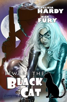 Variant Cover for Giant-Size Black Cat: Infinity Score #1