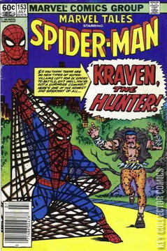 Variant Cover for Marvel Tales #153