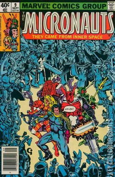 Variant Cover for Micronauts #9