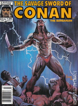 Variant Cover for Savage Sword of Conan, The #138
