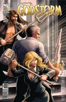 Variant Cover for Grimm Fairy Tales Presents: Godstorm #4