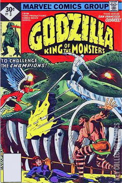 Variant Cover for Godzilla #3