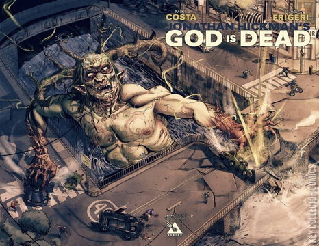 Variant Cover for God is Dead #7