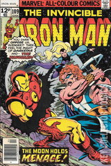 Variant Cover for Iron Man #109