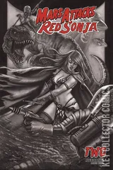 Variant Cover for Mars Attacks / Red Sonja #2