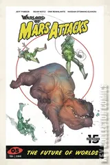 Variant Cover for Warlord of Mars Attacks #5