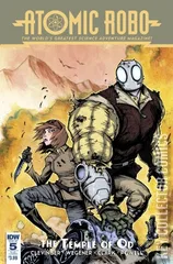 Variant Cover for Atomic Robo: The Temple of Od #5
