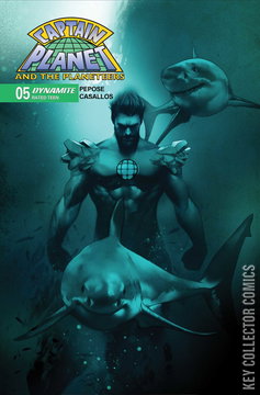 Variant Cover for Captain Planet #5