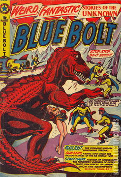 Variant Cover for Blue Bolt #107