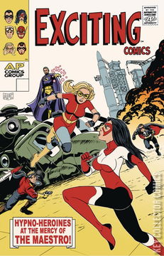 Variant Cover for Exciting Comics #1