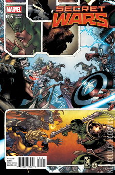 Variant Cover for Secret Wars #5