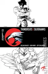 Cover for Thundercats x Silverhawks #1