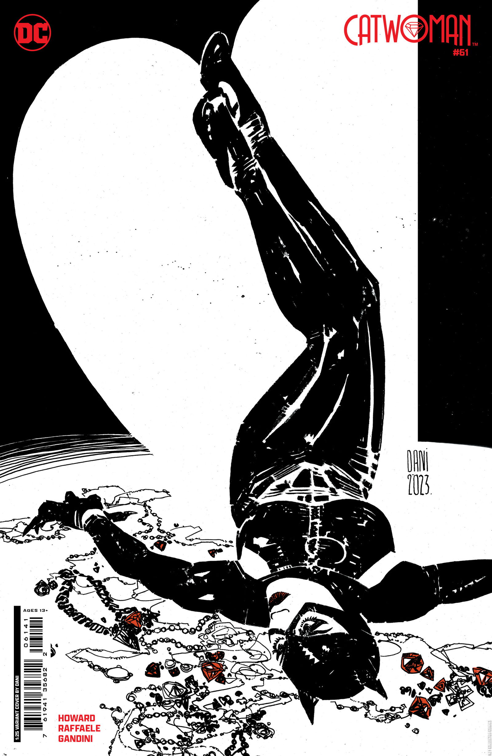 Variant Cover for Catwoman #61