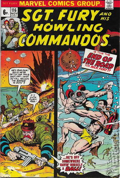 Variant Cover for Sgt. Fury and His Howling Commandos #116