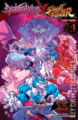 Cover for Darkstalkers x Street Fighter: Blood Throne #1