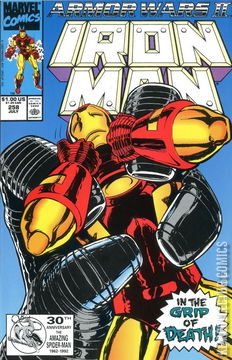 Variant Cover for Iron Man #258
