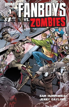 Variant Cover for Fanboys vs. Zombies #1