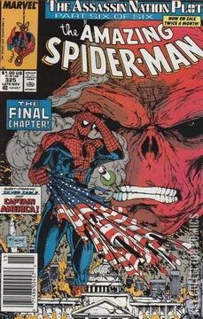 Variant Cover for Amazing Spider-Man #325