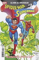 Variant Cover for Marvel / DC: Spider-Man / Superman #1