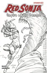 Variant Cover for Red Sonja: Empire of the Damned #4