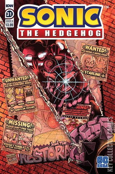 Variant Cover for Sonic the Hedgehog #31