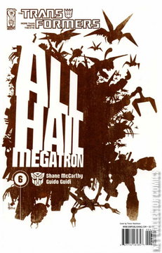 Variant Cover for Transformers: All Hail Megatron #6