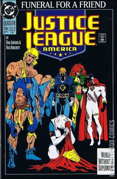 Variant Cover for Justice League America #70