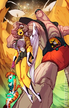 Variant Cover for Tifanny & Charlotte: On Another World #3