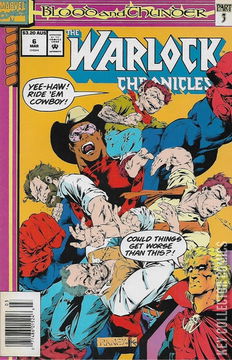 Variant Cover for Warlock Chronicles #6