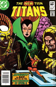 Variant Cover for New Teen Titans #29