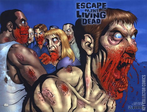 Variant Cover for Escape of the Living Dead #5