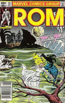 Variant Cover for ROM #33