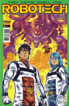 Variant Cover for Robotech #21