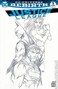 Variant Cover for Justice League #1