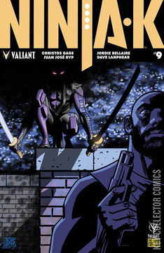 Variant Cover for Ninja-K #9
