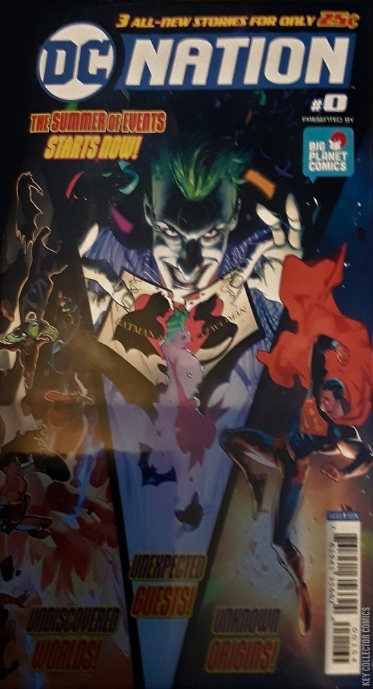 DC Nation #0 Exclusive Published May 2018 | Key Collec