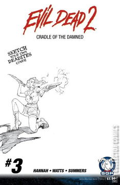 Variant Cover for Evil Dead 2: Cradle of the Damned #3