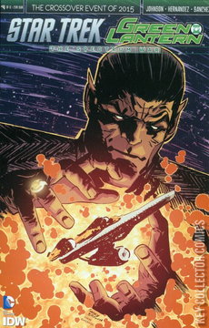 Variant Cover for Star Trek / Green Lantern: The Spectrum War #4